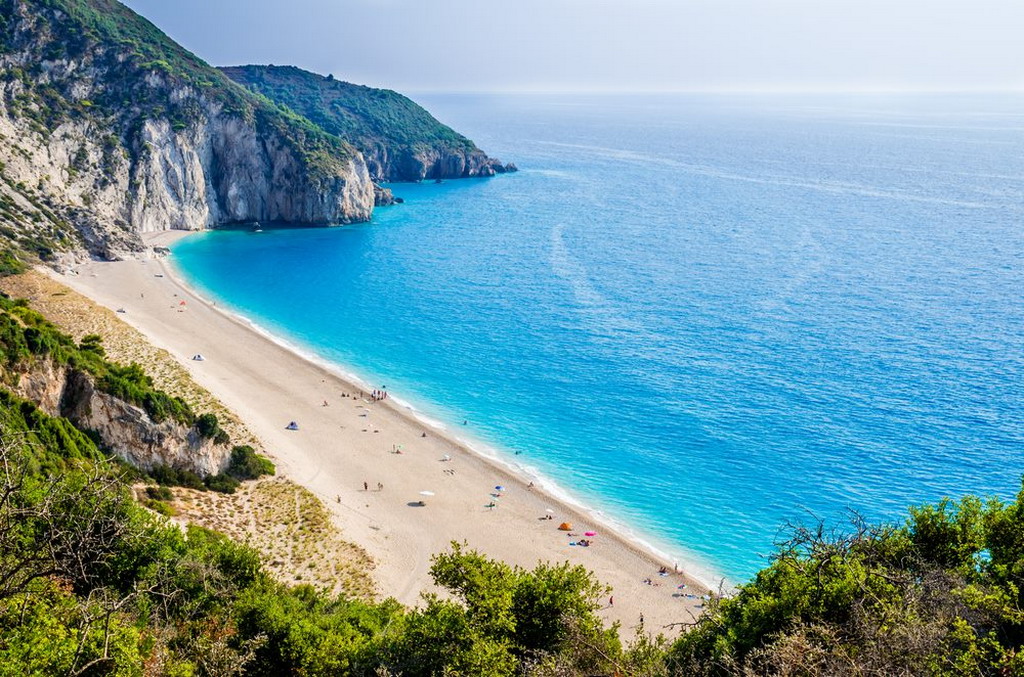  Milos plaža Lefkada 